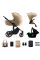 Коляска 3в1 Kinderkraft PRIME 2 Mink Pro