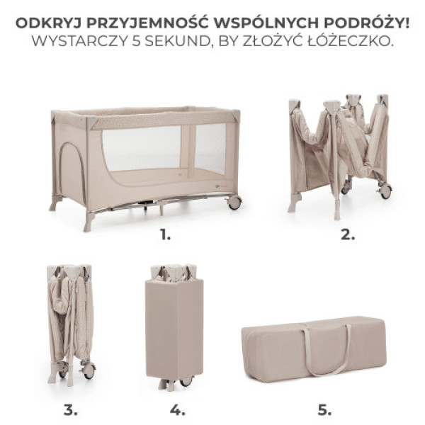 Ліжечко-манеж Kinderkraft JOY 2