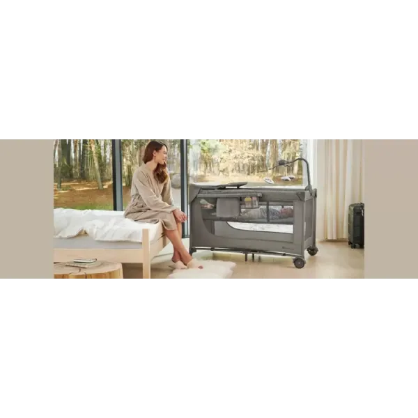 Кроватка-манеж Kinderkraft JOY 2 с аксессуарами