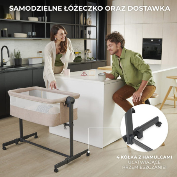 Ліжечко-манеж Kinderkraft NESTE UP 2