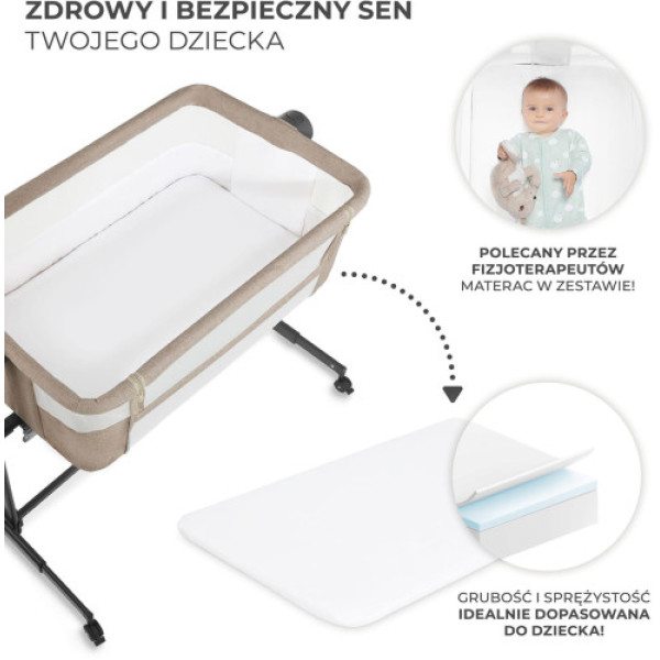Ліжечко-манеж Kinderkraft NESTE UP 2