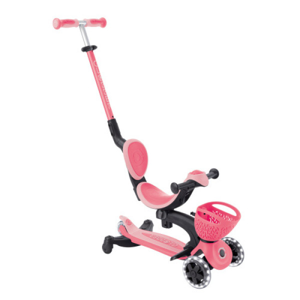 Дитячий самокат 3в1 Globber з сидінням GO UP BABY 360 LIGHTS