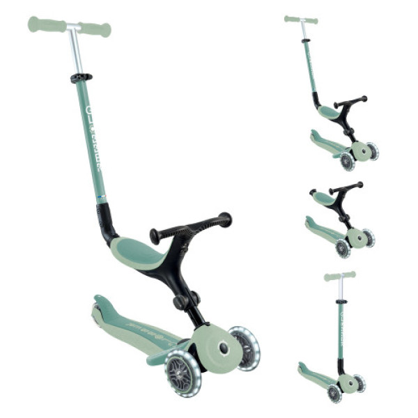 Дитячий самокат 3в1 Globber з сидінням GO UP ACTIVE LIGHTS ECOLOGIC