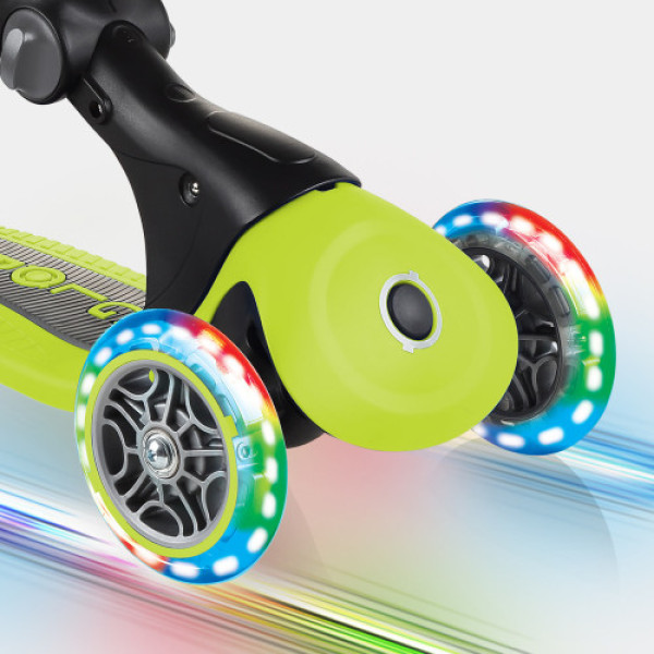 Детский самокат 3в1 Globber с сиденьем GO UP DELUXE LIGHTS