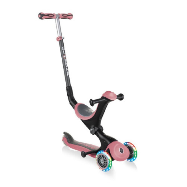 Детский самокат 3в1 Globber с сиденьем GO UP DELUXE LIGHTS