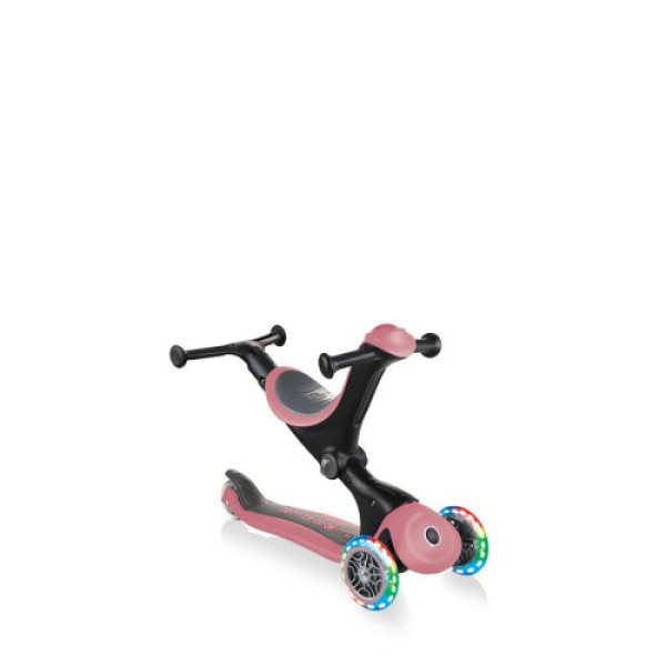 Детский самокат 3в1 Globber с сиденьем GO UP DELUXE LIGHTS
