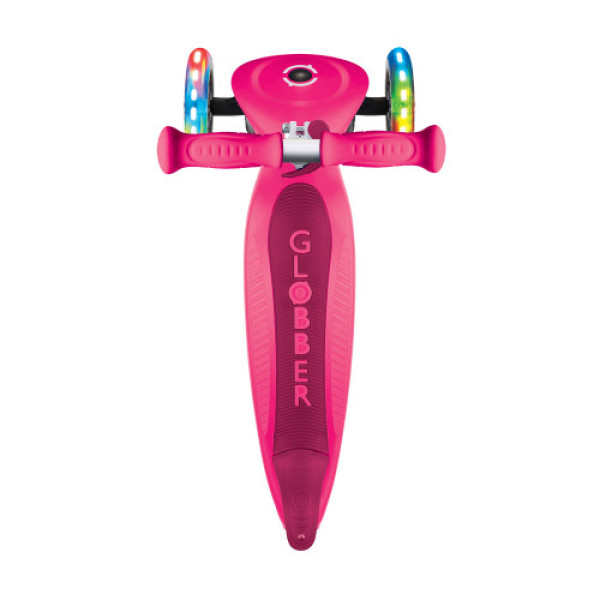 Дитячий триколісний самокат Globber PRIMO FOLDABLE LIGHTS