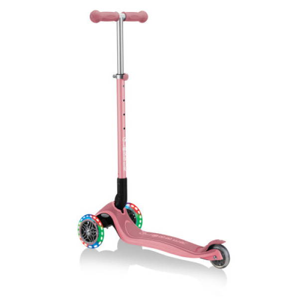 Дитячий триколісний самокат Globber PRIMO FOLDABLE PLUS LIGHTS
