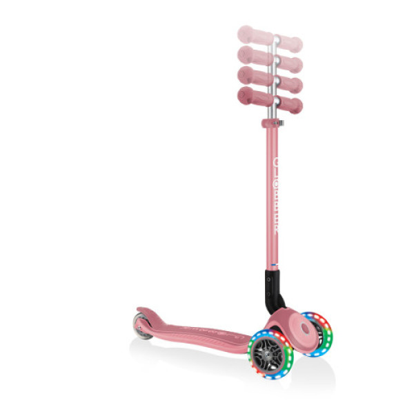 Дитячий триколісний самокат Globber PRIMO FOLDABLE PLUS LIGHTS