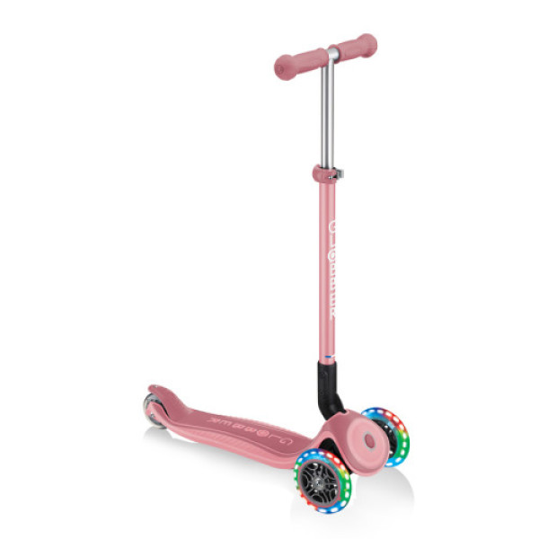 Дитячий триколісний самокат Globber PRIMO FOLDABLE PLUS LIGHTS