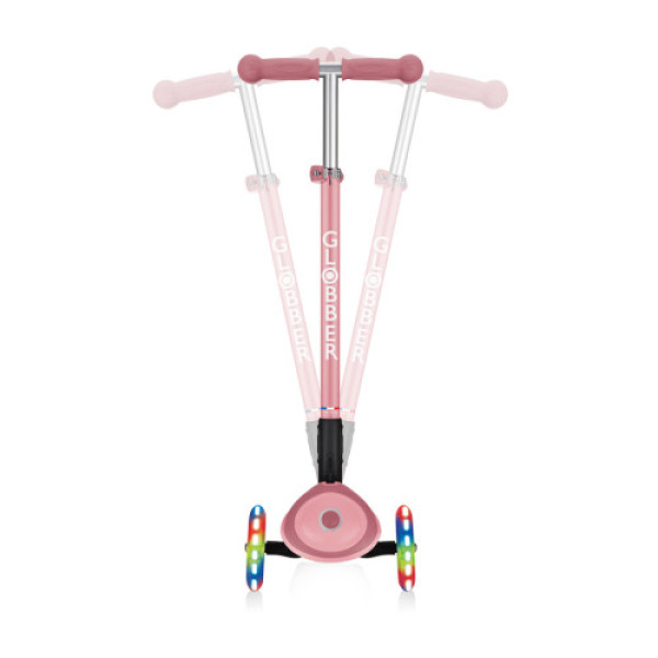 Дитячий триколісний самокат Globber PRIMO FOLDABLE PLUS LIGHTS