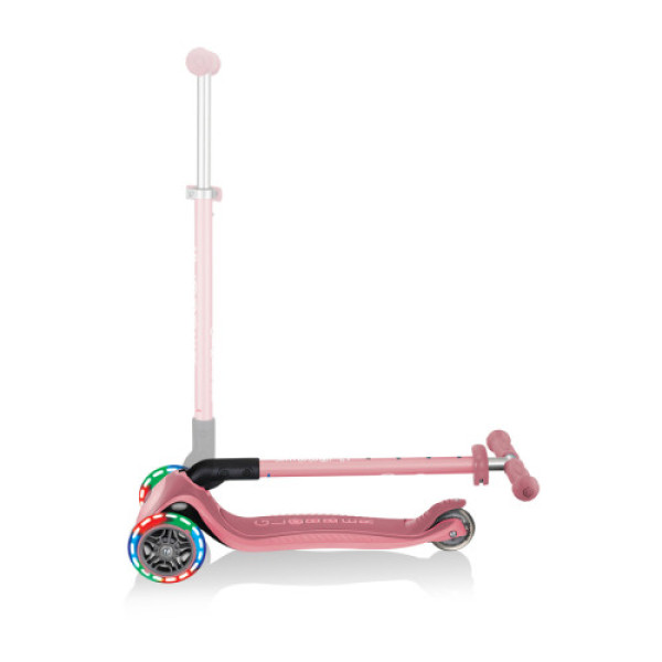 Дитячий триколісний самокат Globber PRIMO FOLDABLE PLUS LIGHTS