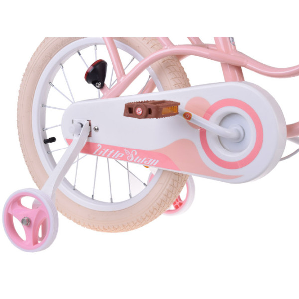 Детский велосипед RoyalBaby Little Swan 14'' RB14-18 с корзиной