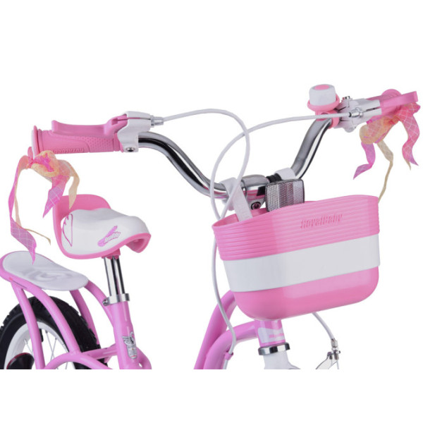 Детский велосипед RoyalBaby Little Swan 18'' RB18-18 с корзиной