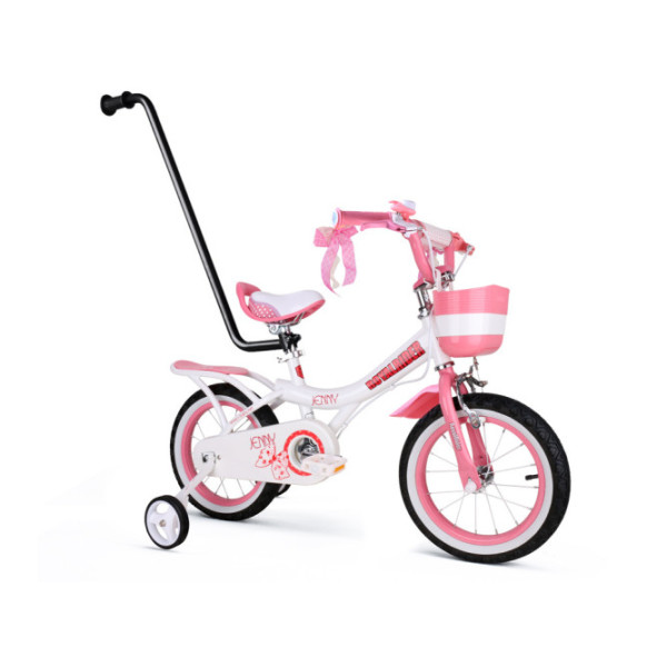 Детский велосипед RoyalBaby JENNY 14'' RO0103 с корзиной