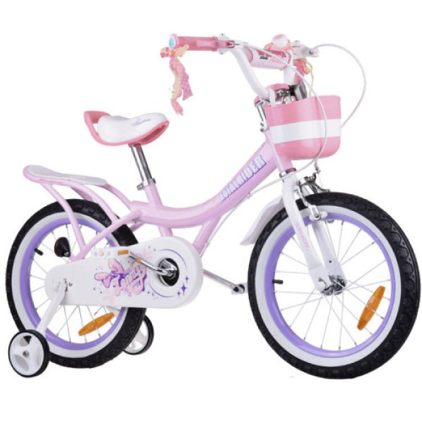 Детский велосипед RoyalBaby JENNY 16'' RB16G-4 с корзиной