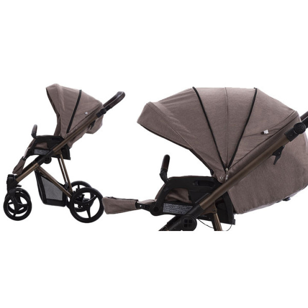 Коляска 2в1 Bebetto Flavio Choco