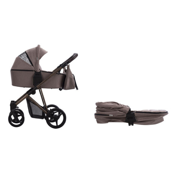 Коляска 2в1 Bebetto Flavio Choco PRO