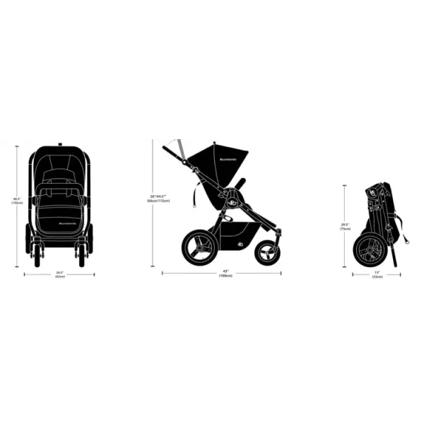Коляска 2в1 Bumbleride Era Dawn Grey