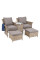Комплект садовой мебели HOME & GARDEN Milos Plus