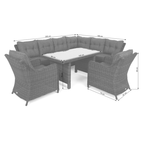Комплект садовой мебели HOME & GARDEN California
