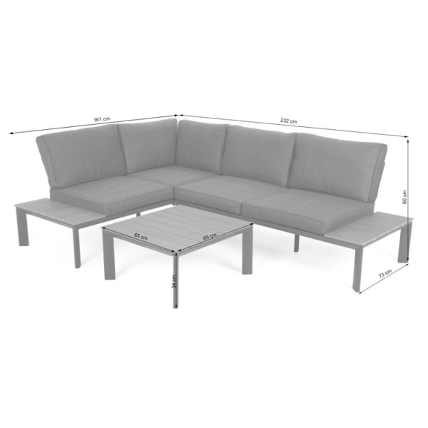 Комплект садовой мебели HOME & GARDEN Nicea