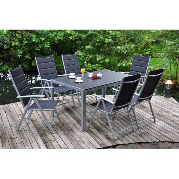 Набор садовой мебели HOME & GARDEN Ibiza 150 стол + 6 кресел