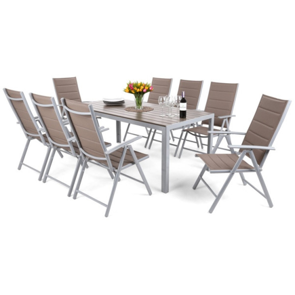 Набір садових меблів HOME & GARDEN Ibiza стіл + 8 крісел