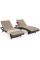 Комплект садовой мебели HOME & GARDEN Bora Bora лежаки 2х+столик