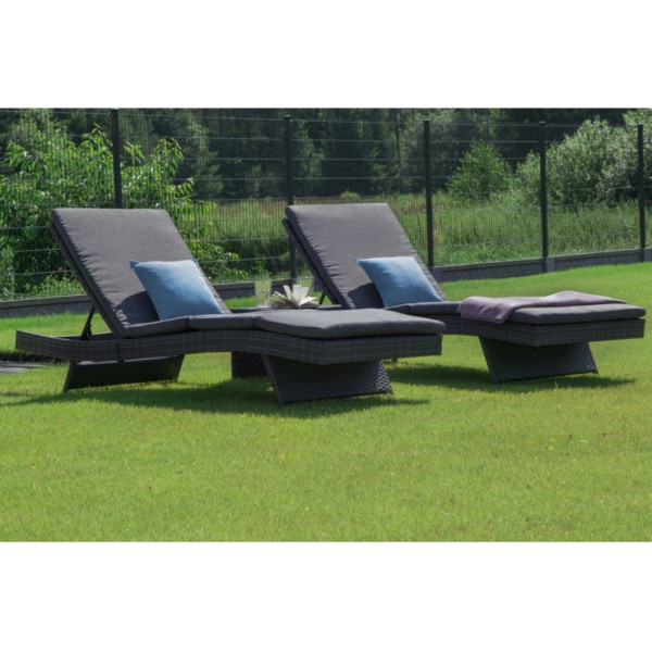 Комплект садовой мебели HOME & GARDEN Bora Bora лежаки 2х+столик