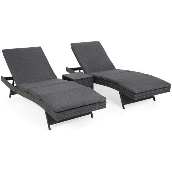 Комплект садовой мебели HOME & GARDEN Bora Bora лежаки 2х+столик