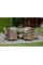 Набір садових меблів HOME & GARDEN Bristol Round Elegant стіл + 6 крісел