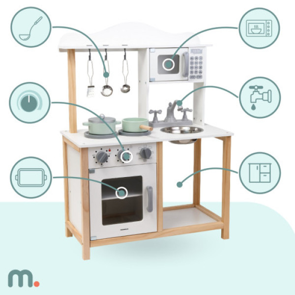 Деревянная кухня Mamabrum MAM180 KITCHEN