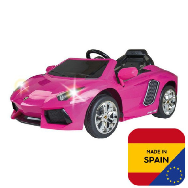 Автомобиль Feber Aventador Pink 6V 12394