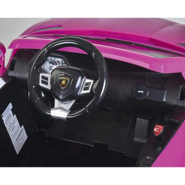Автомобиль Feber Aventador Pink 6V 12394