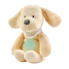 Плюшевая сенсорная игрушка NATTOU Sleepy Dog Ecru 4в1