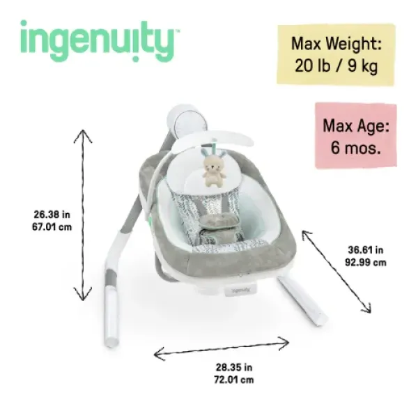 Кресло - качели INGENUITY AnyWay Sway Spruce