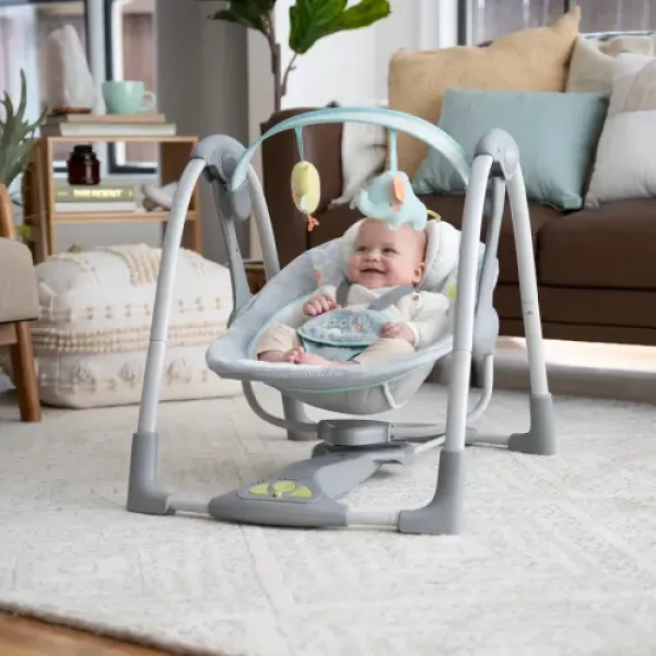 Кресло - качели INGENUITY Swingn Go Hugs & Hoots