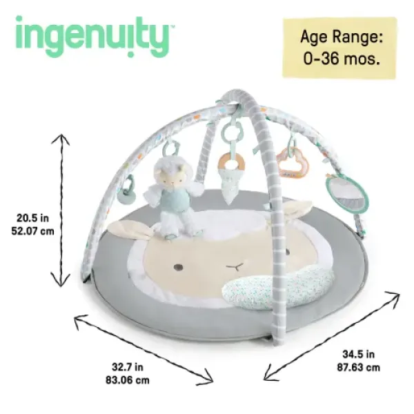 Развивающий коврик INGENUITY Sheppys Spot Corri