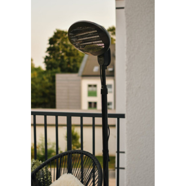Вуличний електричний обігрівач Focus Garden PAVO Black