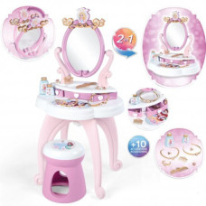 Туалетный столик 2в1 Smoby Disney Princess +10 аксессуаров