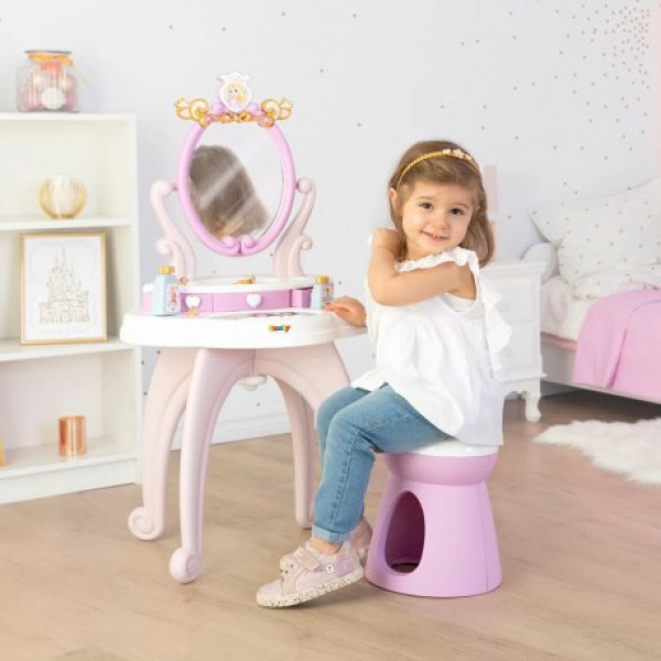 Туалетный столик 2в1 Smoby Disney Princess +10 аксессуаров