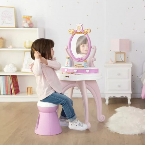 Туалетный столик 2в1 Smoby Disney Princess +10 аксессуаров