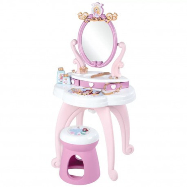 Туалетный столик 2в1 Smoby Disney Princess +10 аксессуаров