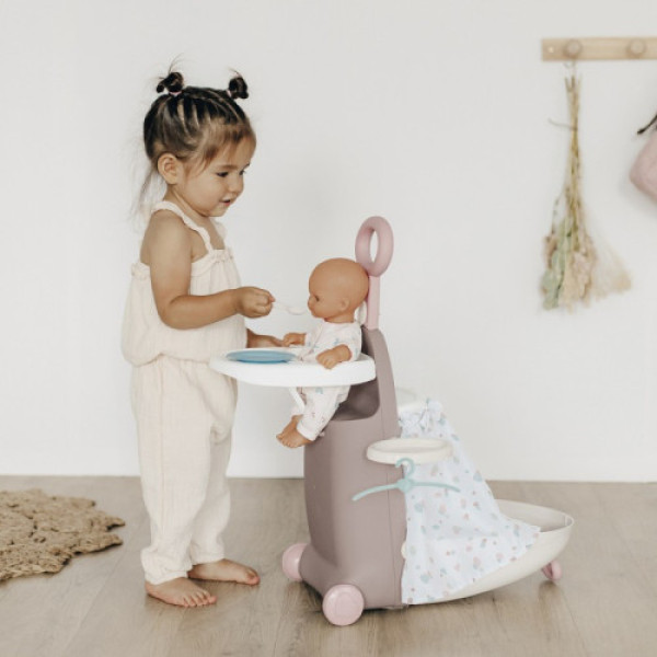 Детский чемодан Smoby Baby Nurse с куклой и кроваткой