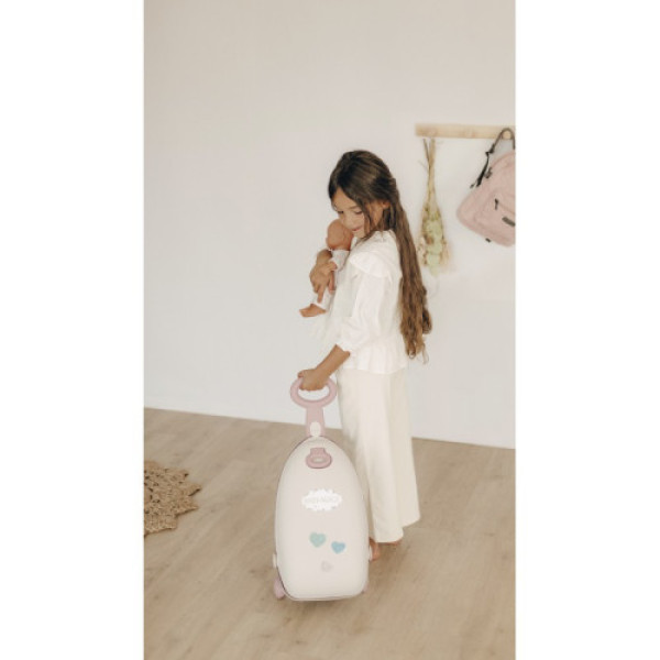 Детский чемодан Smoby Baby Nurse с куклой и кроваткой