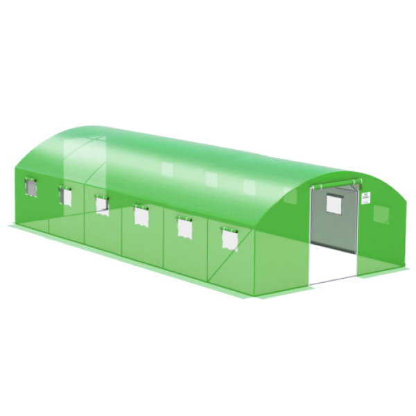 Садовая теплица-парник 32m2 Cultivo 4x8x2 Green