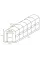 Садовая теплица-парник 32m2 Cultivo 4x8x2 Green