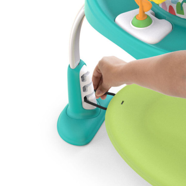 Интерактивный прыгунец - столик 2в1 BRIGHT STARTS Bounce Baby Playful Pond