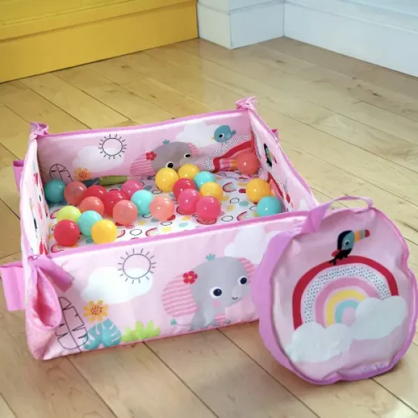 Розвиваючий коврик з кульками BRIGHT STARTS  Your Way Ball Play Rainbow Tropics